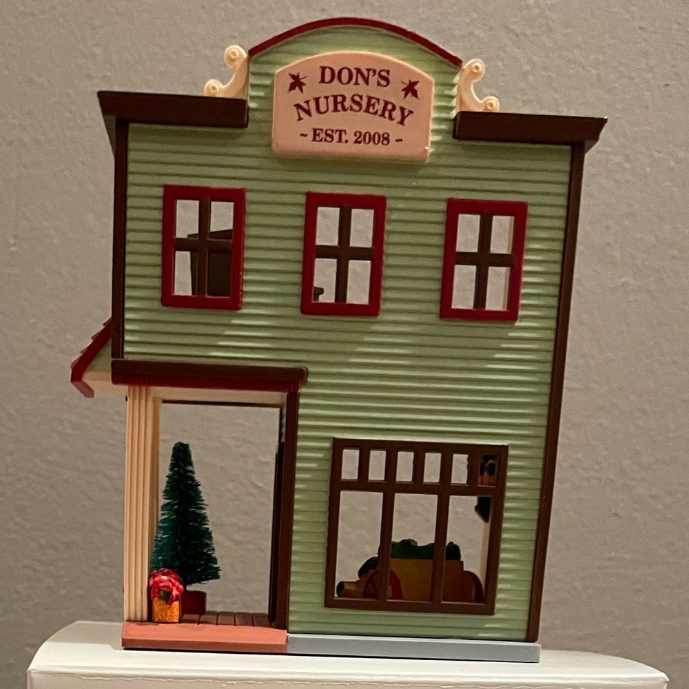 Don’s Nursery 25th Anniversary Hallmarked Keepsake collectors edition ornament.